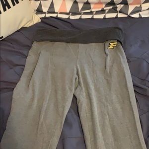 Purdue University yoga pants